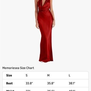 Elegant Red Evening Gown